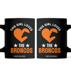 This Girl Loves The DFB Coffee Mug Vintage Football Inspirational Game Day TS10 Black Print Your Wear