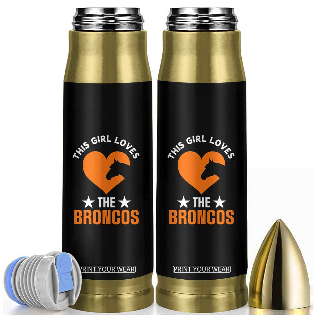 This Girl Loves The DFB Bullet Tumbler Vintage Football Inspirational Game Day TS10 Black Print Your Wear