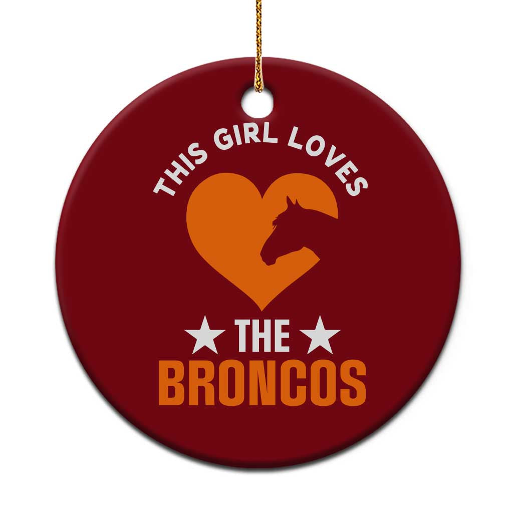 This Girl Loves The DFB Ceramic Ornament Vintage Football Inspirational Game Day TS10 1pc Red Print Your Wear