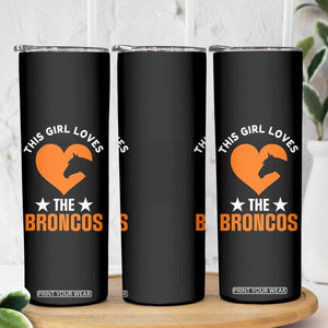 This Girl Loves The DFB Skinny Tumbler Vintage Football Inspirational Game Day TS10 Print Your Wear