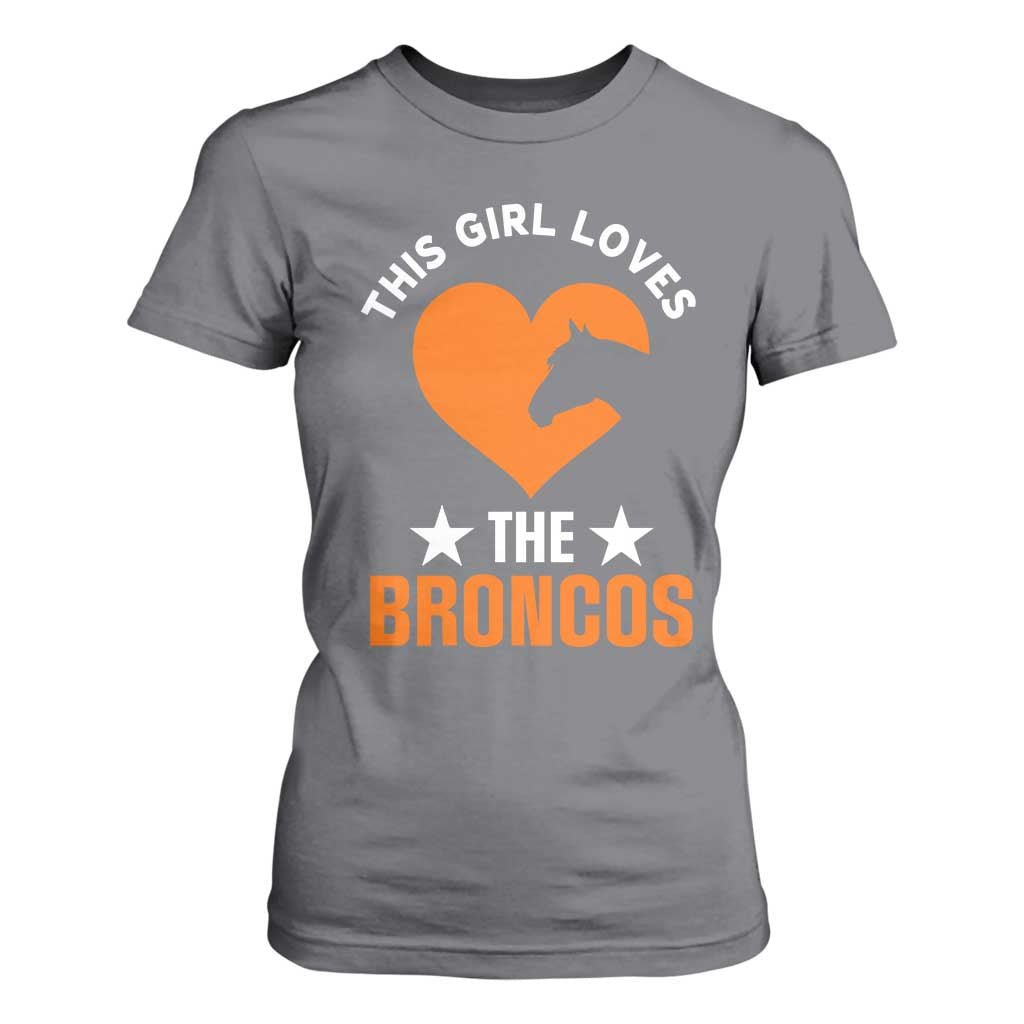 This Girl Loves The DFB T Shirt For Women Vintage Football Inspirational Game Day TS10 Charcoal Print Your Wear