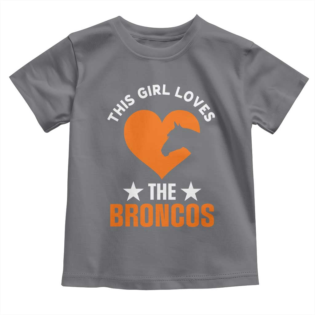 This Girl Loves The DFB Toddler T Shirt Vintage Football Inspirational Game Day TS10 Charcoal Print Your Wear