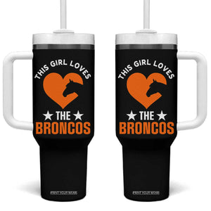 This Girl Loves The DFB Tumbler With Handle Vintage Football Inspirational Game Day TS10 One Size: 40 oz Black Print Your Wear