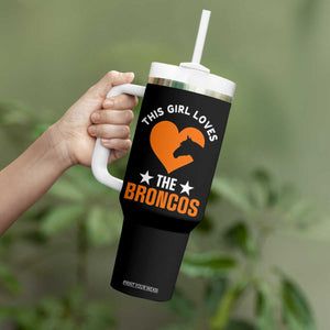 This Girl Loves The DFB Tumbler With Handle Vintage Football Inspirational Game Day TS10 Print Your Wear