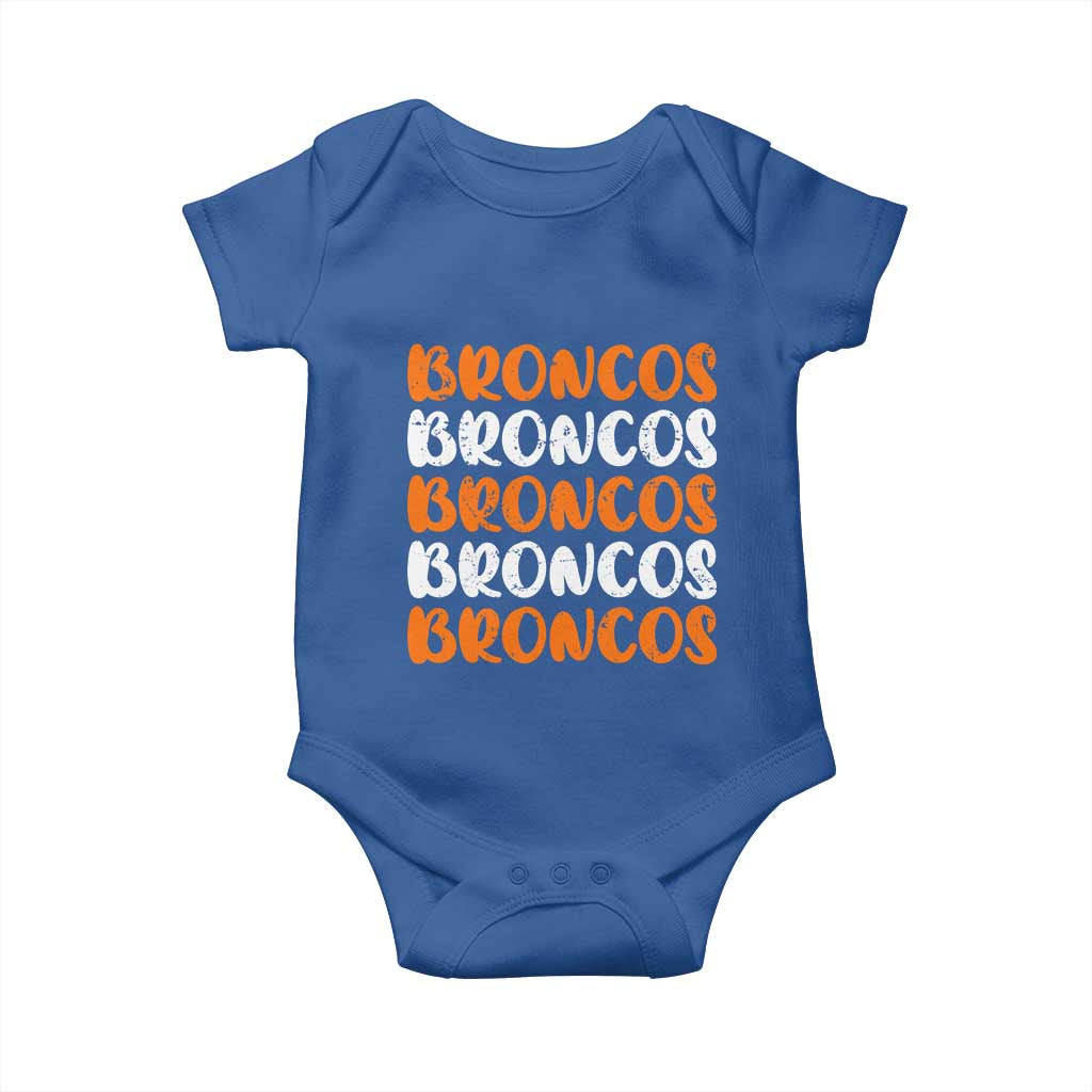 Vintage DFB Baby Onesie Retro Novelty Football Inspirational TS10 Royal Blue Print Your Wear