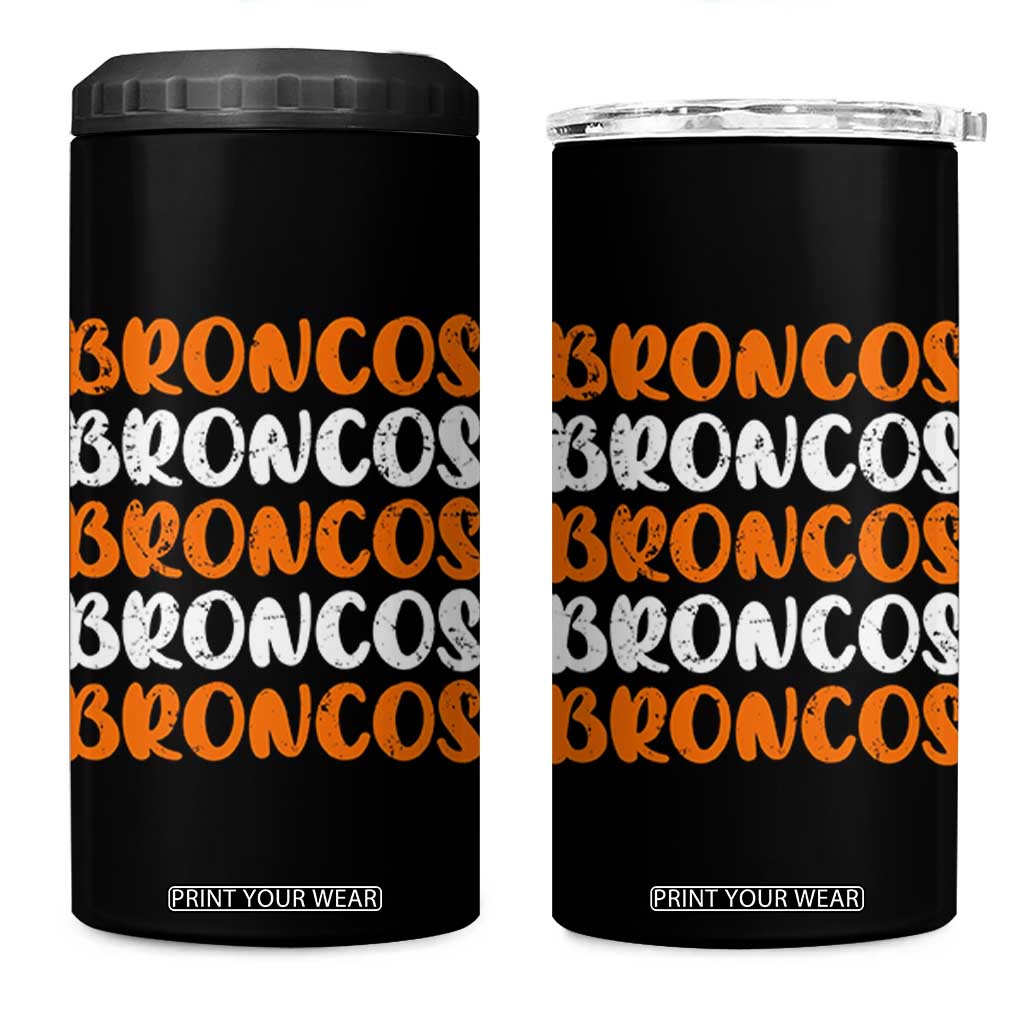 Vintage DFB 4 in 1 Can Cooler Tumbler Retro Novelty Football Inspirational TS10 One Size: 16 oz Black Print Your Wear