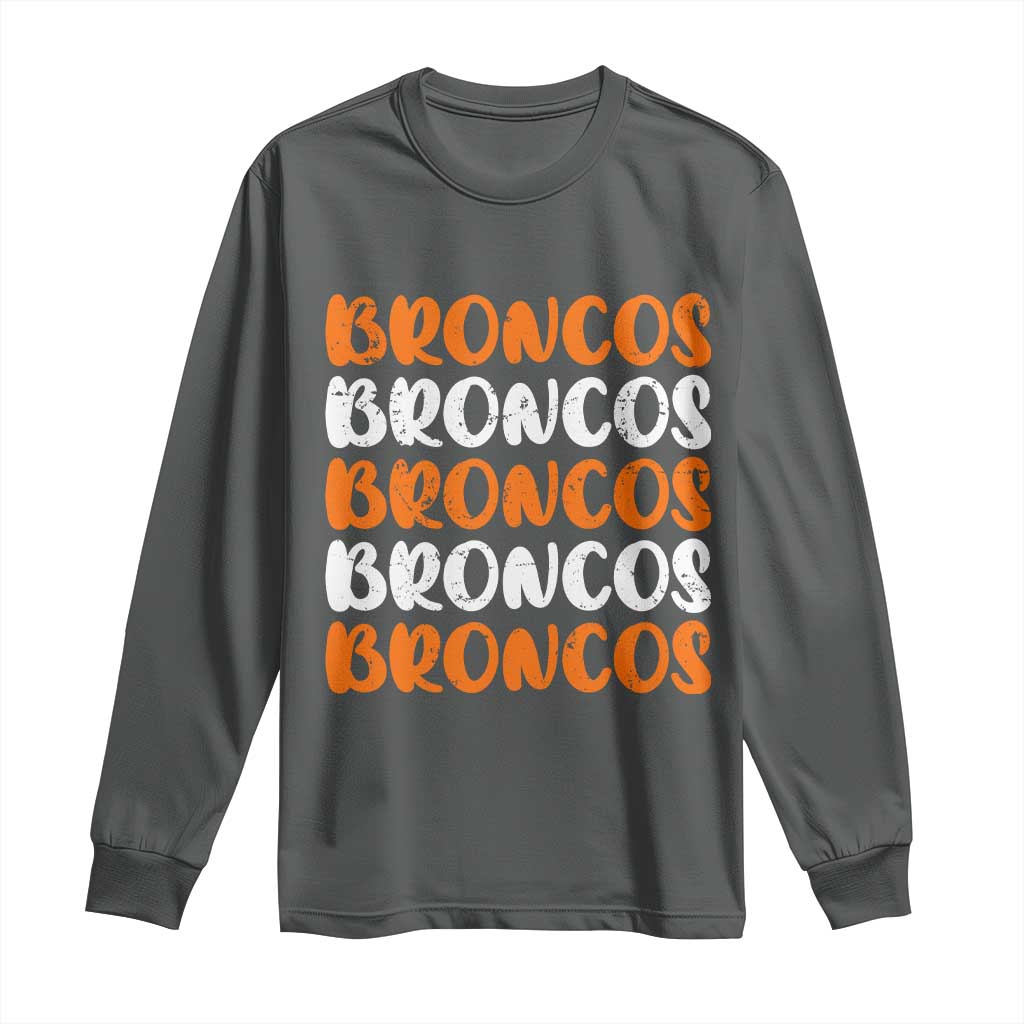 Vintage DFB Long Sleeve Shirt Retro Novelty Football Inspirational TS10 Dark Heather Print Your Wear