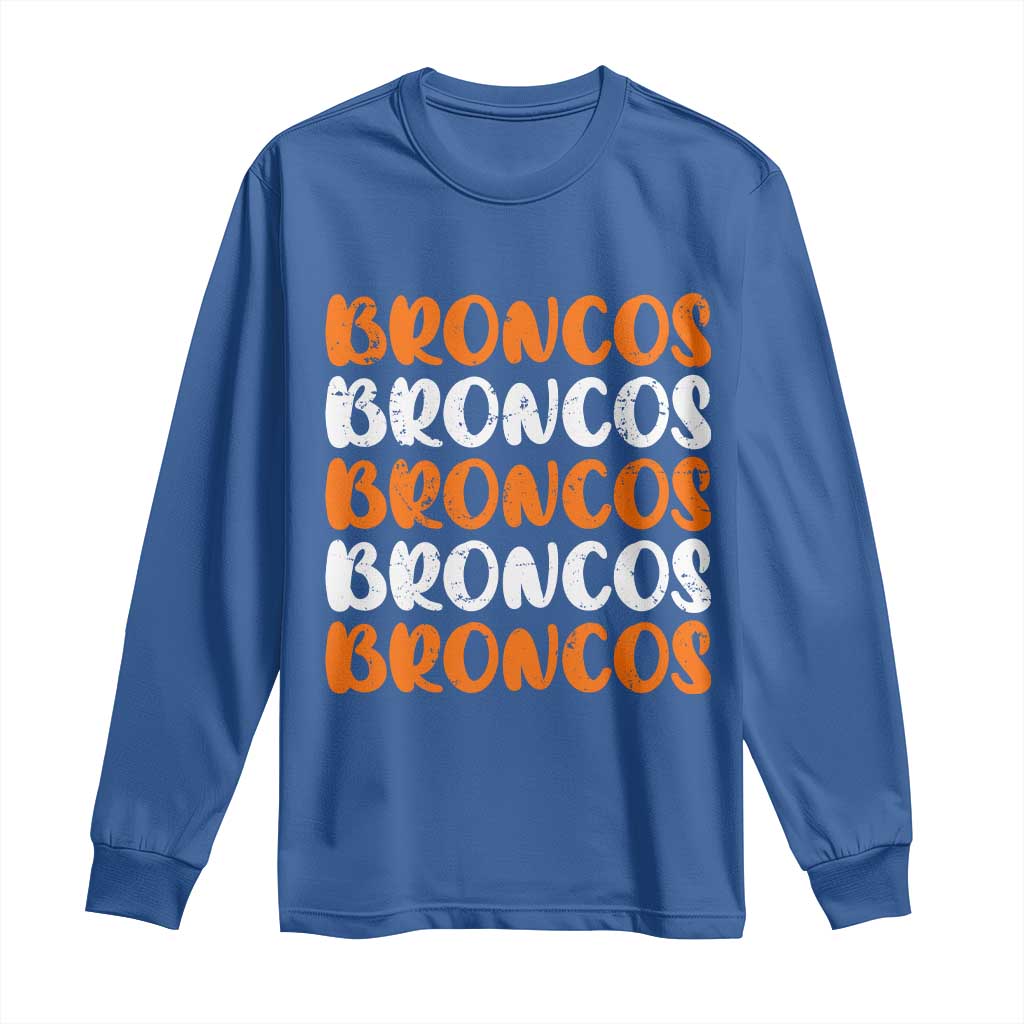 Vintage DFB Long Sleeve Shirt Retro Novelty Football Inspirational TS10 Royal Blue Print Your Wear
