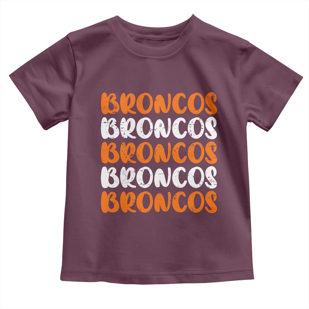 Vintage DFB Toddler T Shirt Retro Novelty Football Inspirational TS10 Maroon Print Your Wear