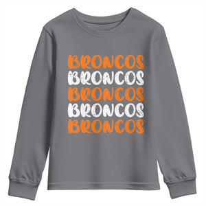 Vintage DFB Youth Sweatshirt Retro Novelty Football Inspirational TS10 Charcoal Print Your Wear