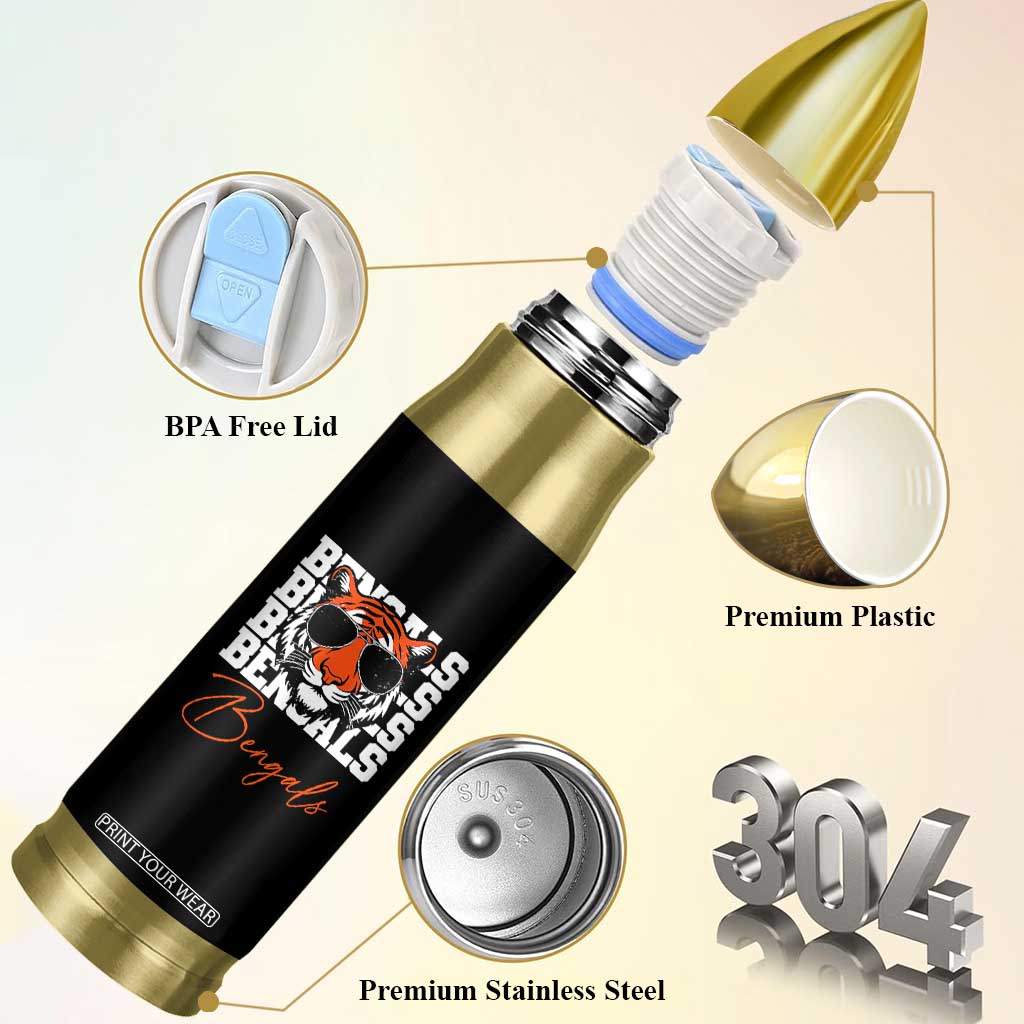 Vintage BFT Bullet Tumbler Retro Sports Fan Trendy Game Day Gift TS10 Print Your Wear