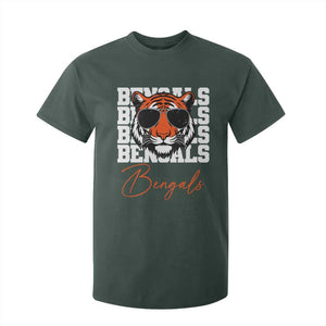 Vintage BFT T Shirt For Kid Retro Sports Fan Trendy Game Day Gift TS10 Dark Forest Green Print Your Wear