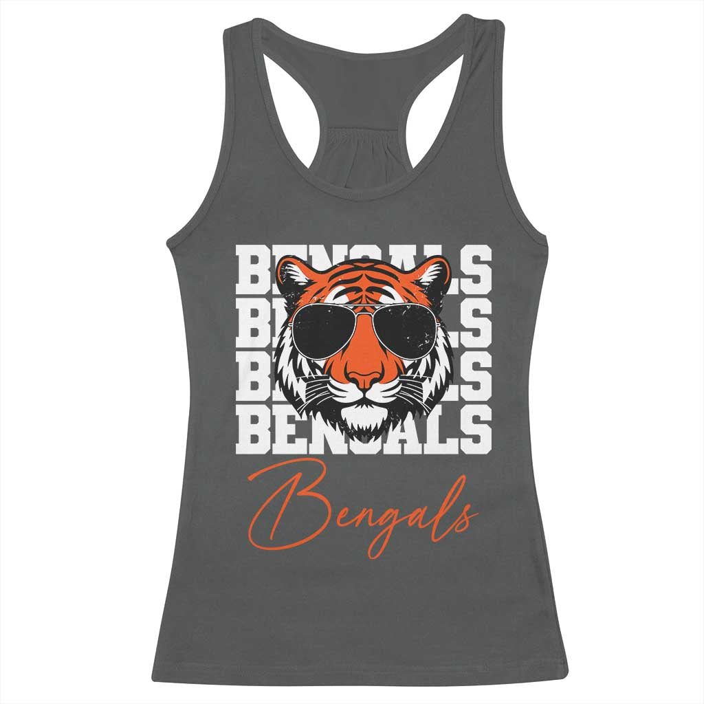Vintage BFT Racerback Tank Top Retro Sports Fan Trendy Game Day Gift TS10 Dark Heather Print Your Wear