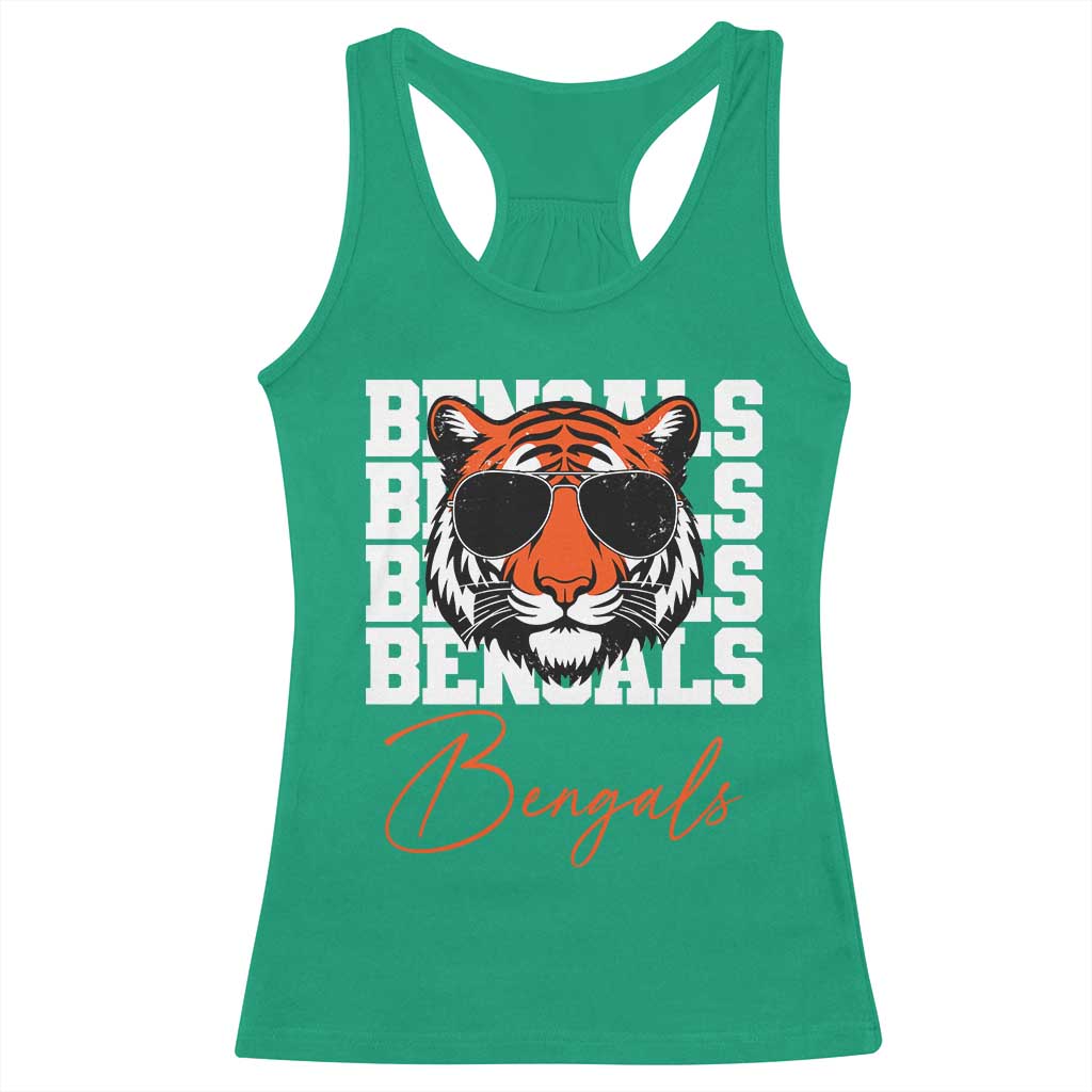 Vintage BFT Racerback Tank Top Retro Sports Fan Trendy Game Day Gift TS10 Irish Green Print Your Wear