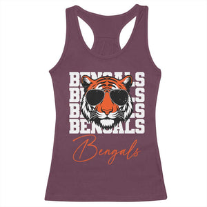 Vintage BFT Racerback Tank Top Retro Sports Fan Trendy Game Day Gift TS10 Maroon Print Your Wear