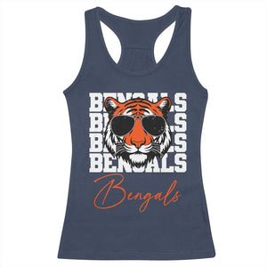 Vintage BFT Racerback Tank Top Retro Sports Fan Trendy Game Day Gift TS10 Navy Print Your Wear