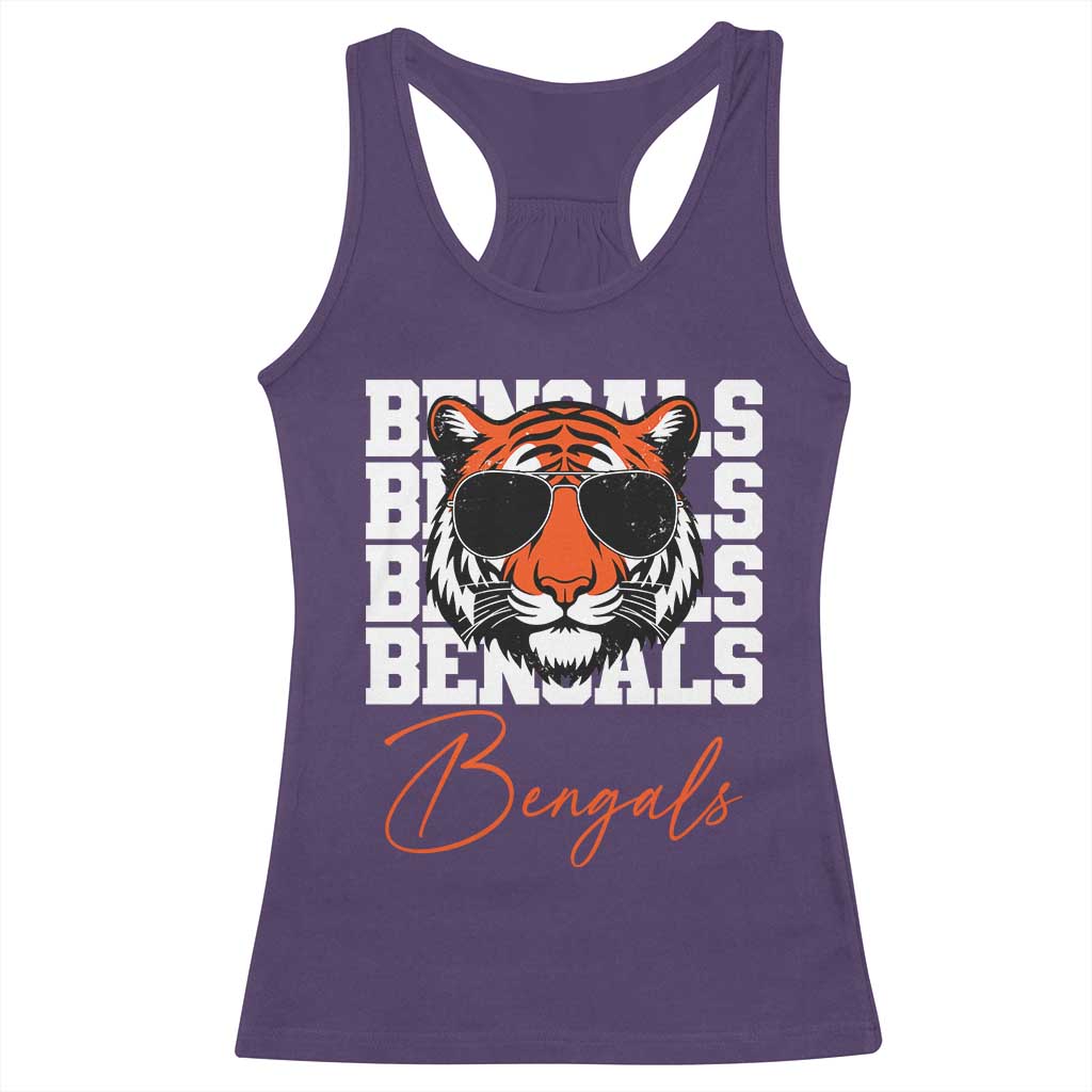 Vintage BFT Racerback Tank Top Retro Sports Fan Trendy Game Day Gift TS10 Purple Print Your Wear
