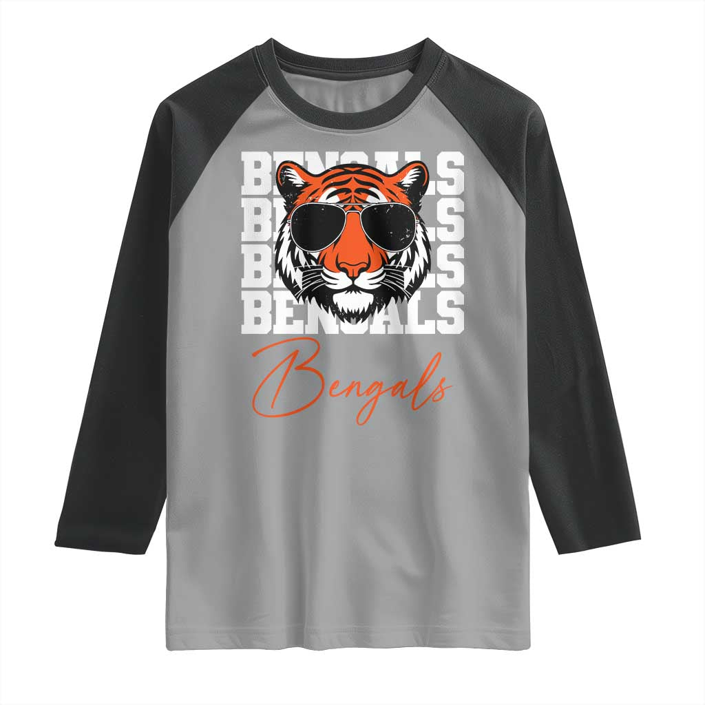 Vintage BFT Raglan Shirt Retro Sports Fan Trendy Game Day Gift TS10 Sport Gray Black Print Your Wear