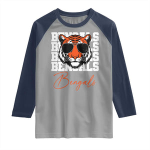 Vintage BFT Raglan Shirt Retro Sports Fan Trendy Game Day Gift TS10 Sport Gray Navy Print Your Wear