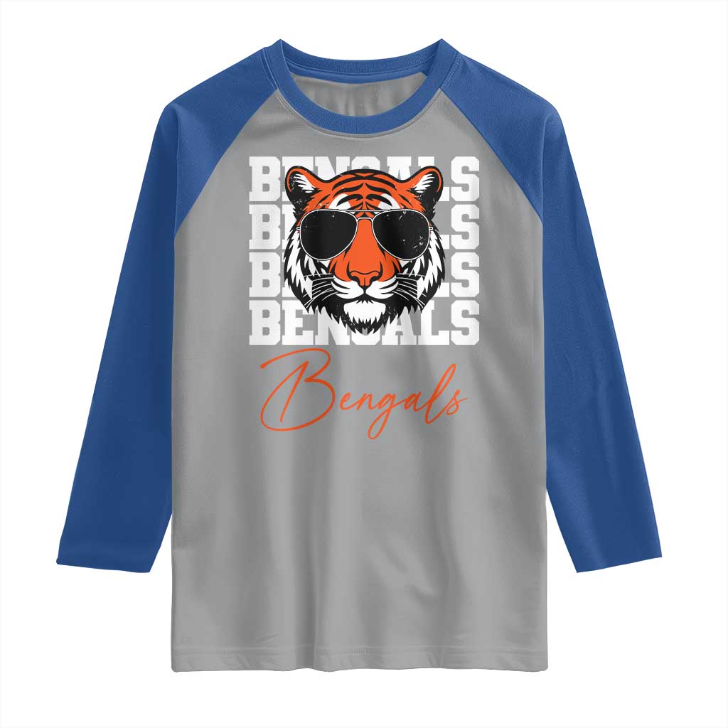 Vintage BFT Raglan Shirt Retro Sports Fan Trendy Game Day Gift TS10 Sport Gray Royal Print Your Wear