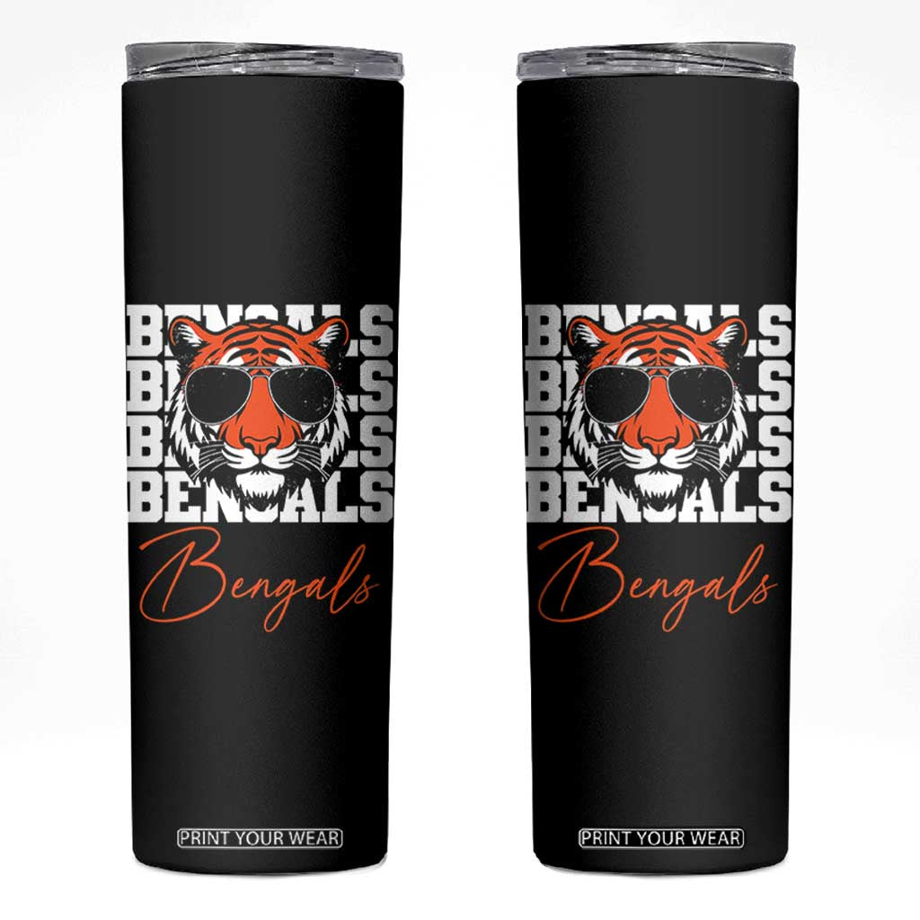 Vintage BFT Skinny Tumbler Retro Sports Fan Trendy Game Day Gift TS10 Black Print Your Wear