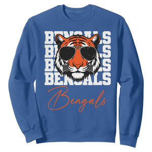 Vintage BFT Sweatshirt Retro Sports Fan Trendy Game Day Gift TS10 Royal Blue Print Your Wear