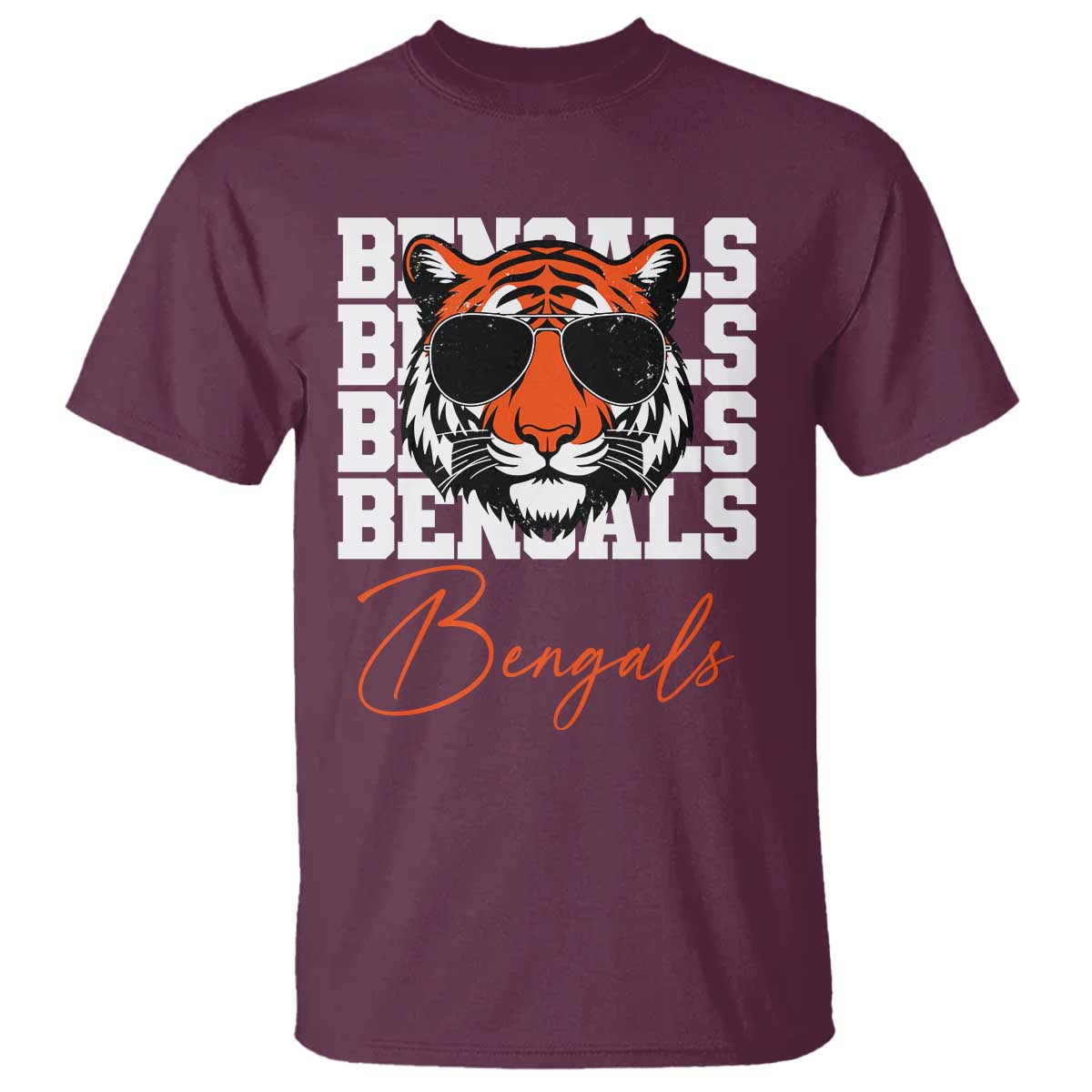 Vintage BFT T Shirt Retro Sports Fan Trendy Game Day Gift TS10 Maroon Print Your Wear