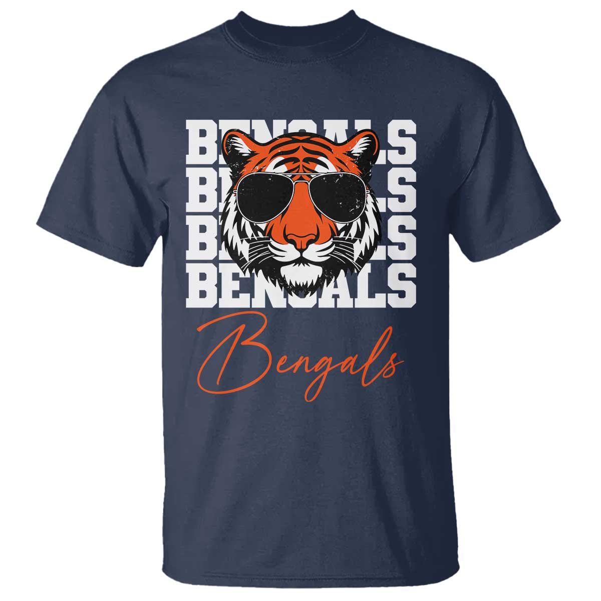 Vintage BFT T Shirt Retro Sports Fan Trendy Game Day Gift TS10 Navy Print Your Wear