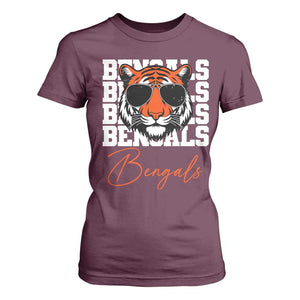 Vintage BFT T Shirt For Women Retro Sports Fan Trendy Game Day Gift TS10 Maroon Print Your Wear