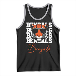 Vintage BFT Tank Top Retro Sports Fan Trendy Game Day Gift TS10 Black Athletic Heather Print Your Wear