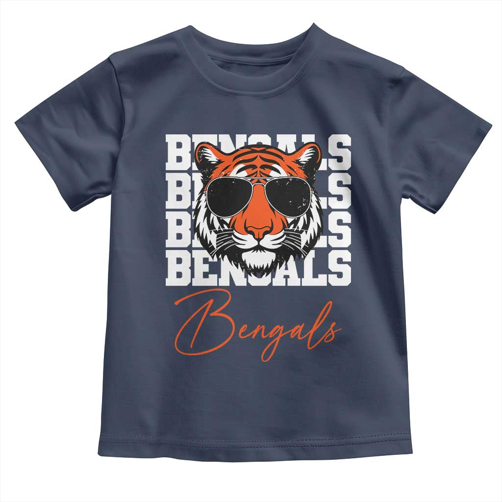 Vintage BFT Toddler T Shirt Retro Sports Fan Trendy Game Day Gift TS10 Navy Print Your Wear