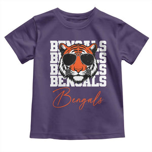 Vintage BFT Toddler T Shirt Retro Sports Fan Trendy Game Day Gift TS10 Purple Print Your Wear