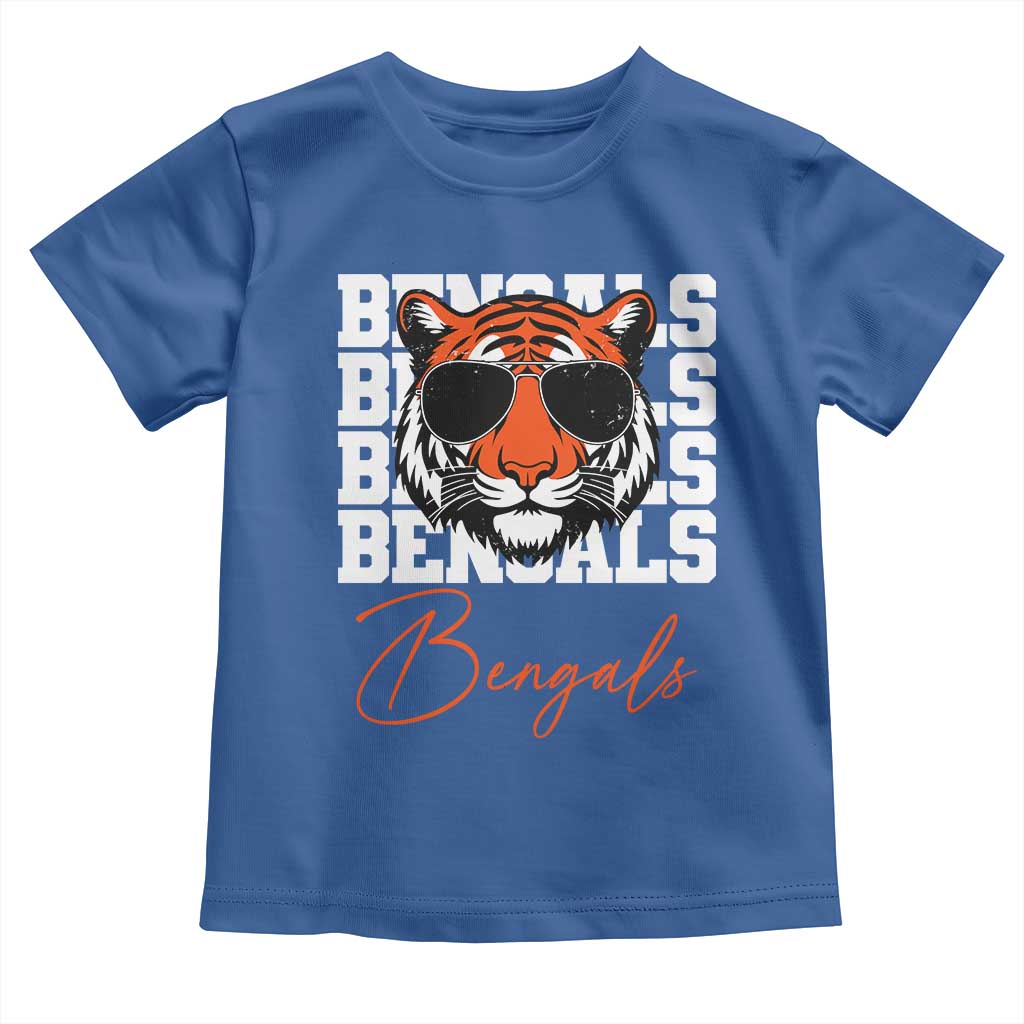 Vintage BFT Toddler T Shirt Retro Sports Fan Trendy Game Day Gift TS10 Royal Blue Print Your Wear