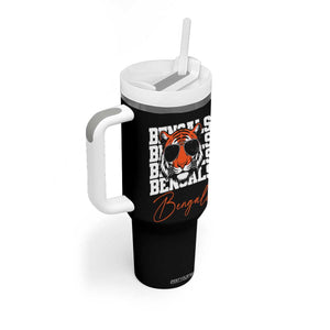 Vintage BFT Tumbler With Handle Retro Sports Fan Trendy Game Day Gift TS10 Print Your Wear