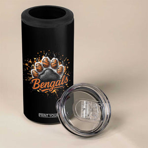 Vintage BFT Football 4 in 1 Can Cooler Tumbler Retro Sports Fan Trendy Game Day Spirit TS10 Print Your Wear