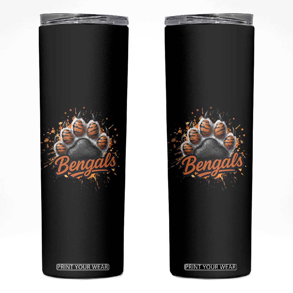 Vintage BFT Football Skinny Tumbler Retro Sports Fan Trendy Game Day Spirit TS10 Black Print Your Wear