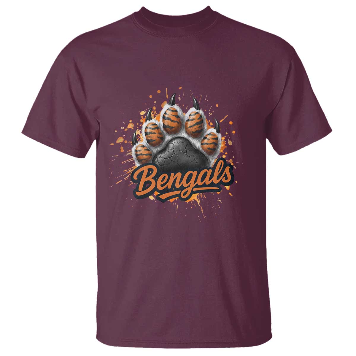 Vintage BFT Football T Shirt Retro Sports Fan Trendy Game Day Spirit TS10 Maroon Print Your Wear