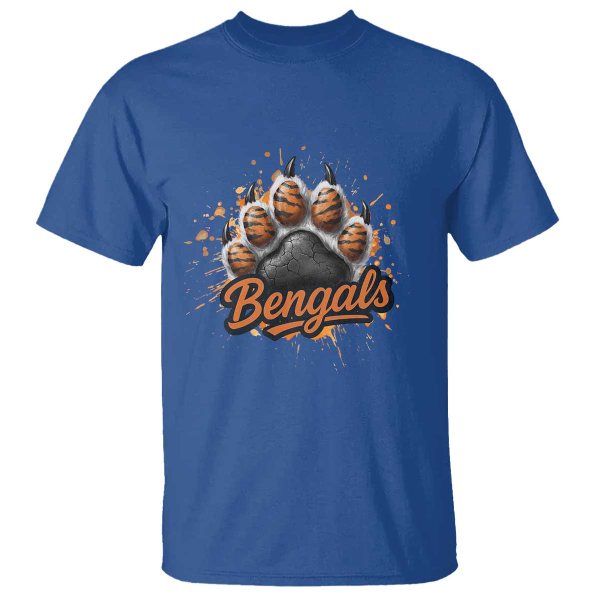 Vintage BFT Football T Shirt Retro Sports Fan Trendy Game Day Spirit TS10 Royal Blue Print Your Wear