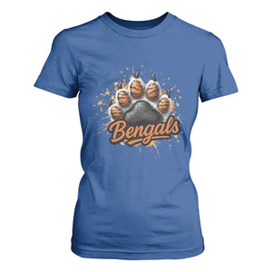 Vintage BFT Football T Shirt For Women Retro Sports Fan Trendy Game Day Spirit TS10 Royal Blue Print Your Wear