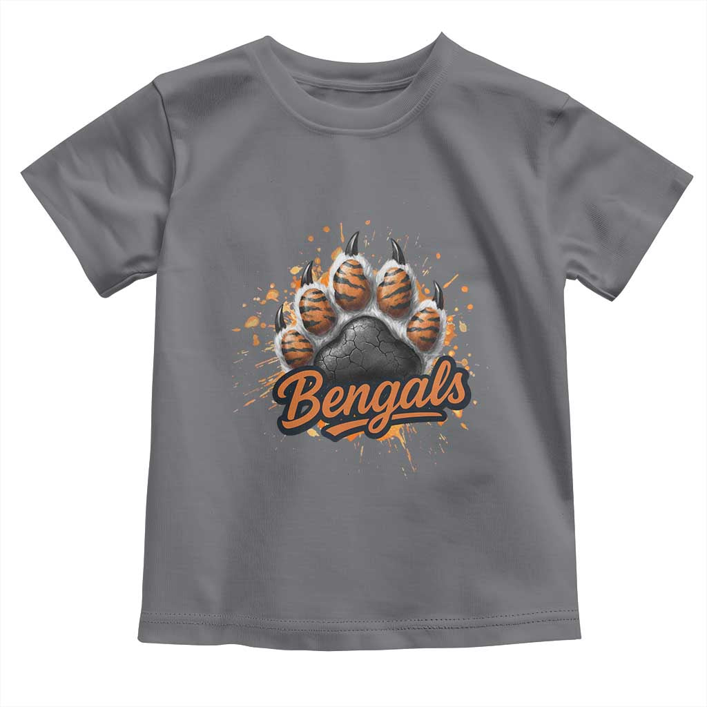 Vintage BFT Football Toddler T Shirt Retro Sports Fan Trendy Game Day Spirit TS10 Charcoal Print Your Wear