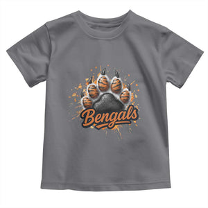 Vintage BFT Football Toddler T Shirt Retro Sports Fan Trendy Game Day Spirit TS10 Charcoal Print Your Wear