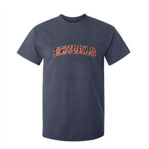 Vintage BFT Football T Shirt For Kid Retro Sports Style 80s 90s Gifts TS10 Navy Print Your Wear