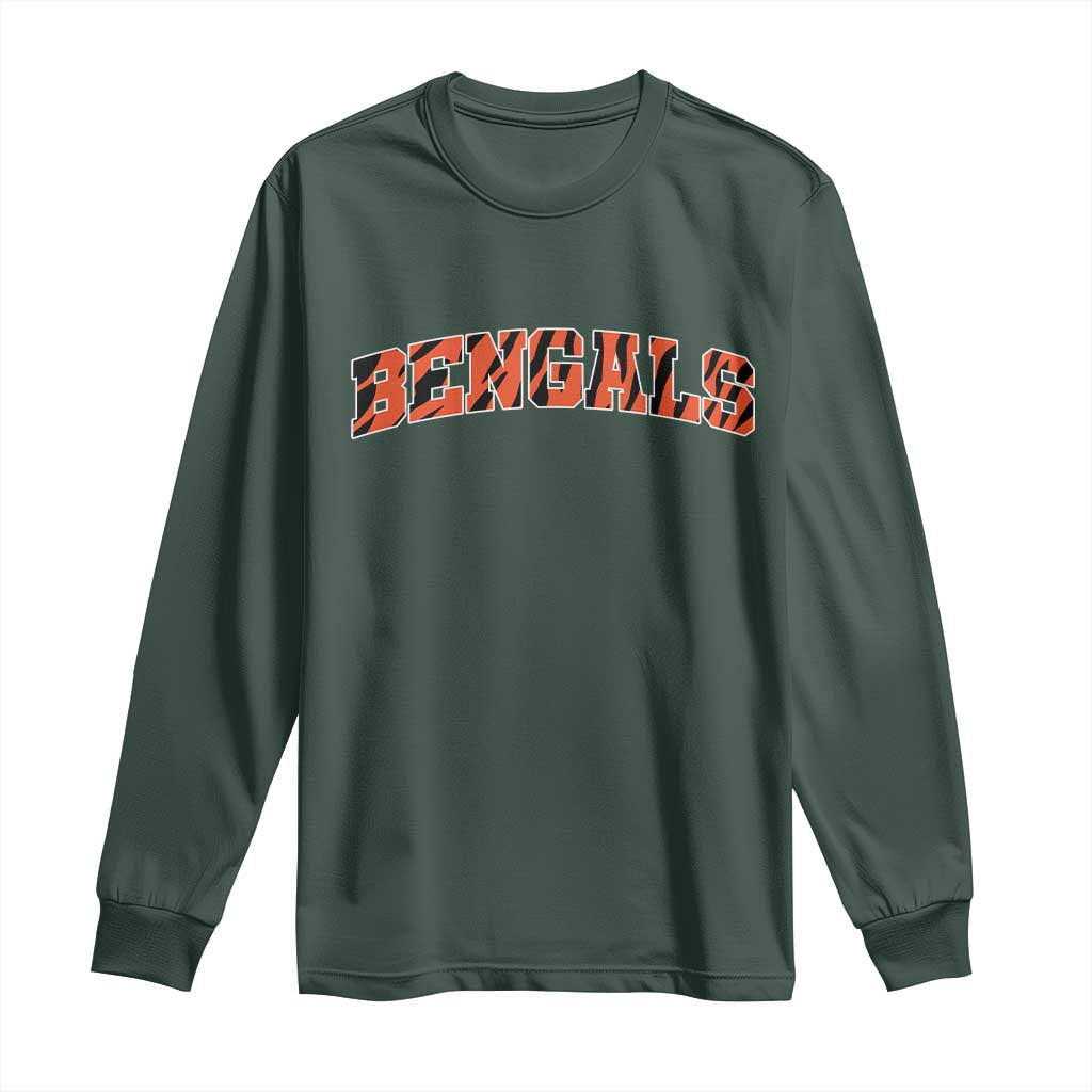 Vintage BFT Football Long Sleeve Shirt Retro Sports Style 80s 90s Gifts TS10 Dark Forest Green Print Your Wear