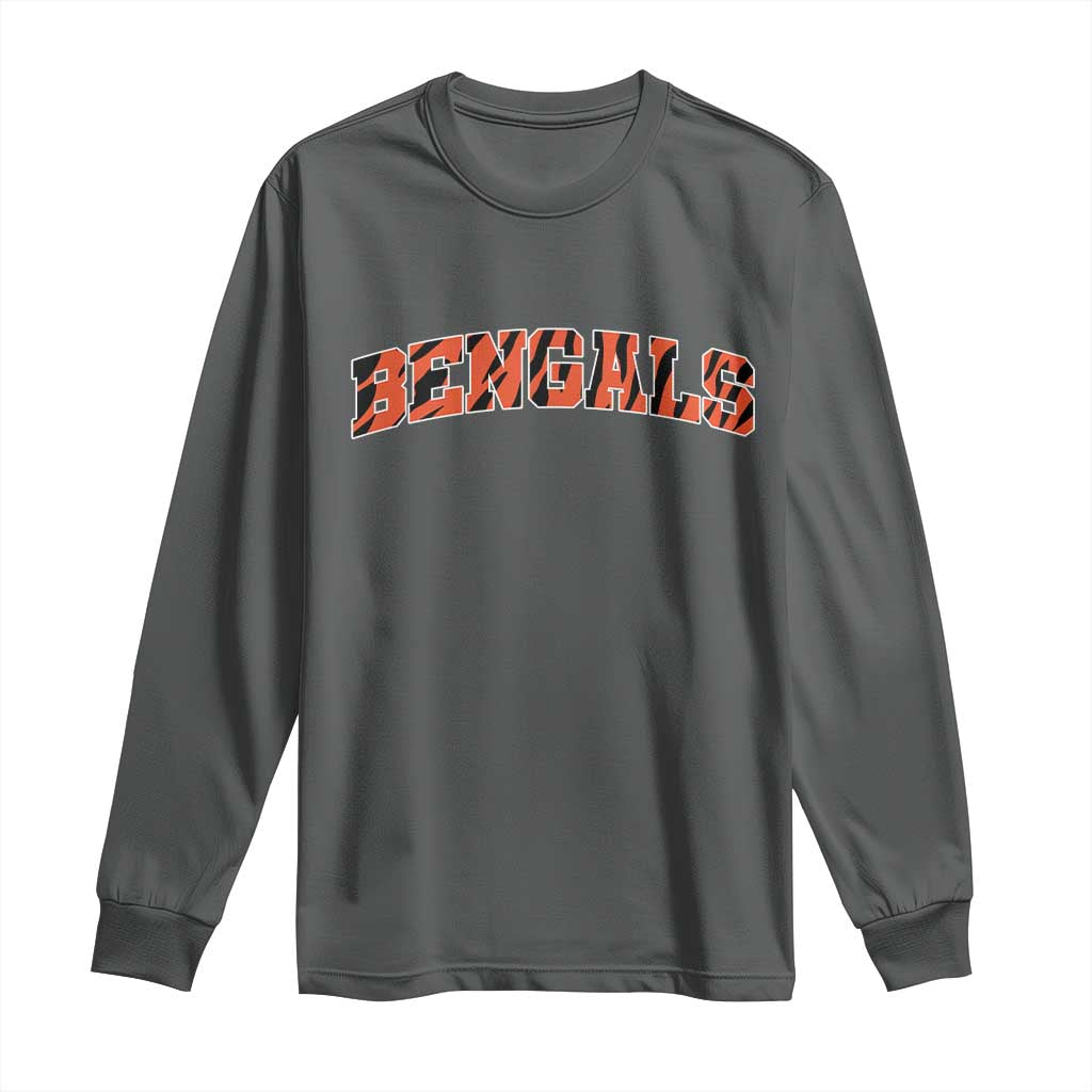 Vintage BFT Football Long Sleeve Shirt Retro Sports Style 80s 90s Gifts TS10 Dark Heather Print Your Wear