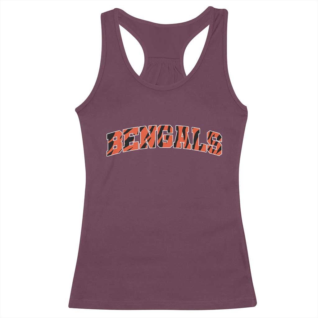 Vintage BFT Football Racerback Tank Top Retro Sports Style 80s 90s Gifts TS10 Maroon Print Your Wear