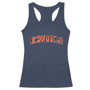 Vintage BFT Football Racerback Tank Top Retro Sports Style 80s 90s Gifts TS10 Navy Print Your Wear