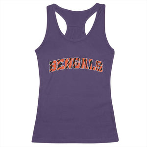Vintage BFT Football Racerback Tank Top Retro Sports Style 80s 90s Gifts TS10 Purple Print Your Wear