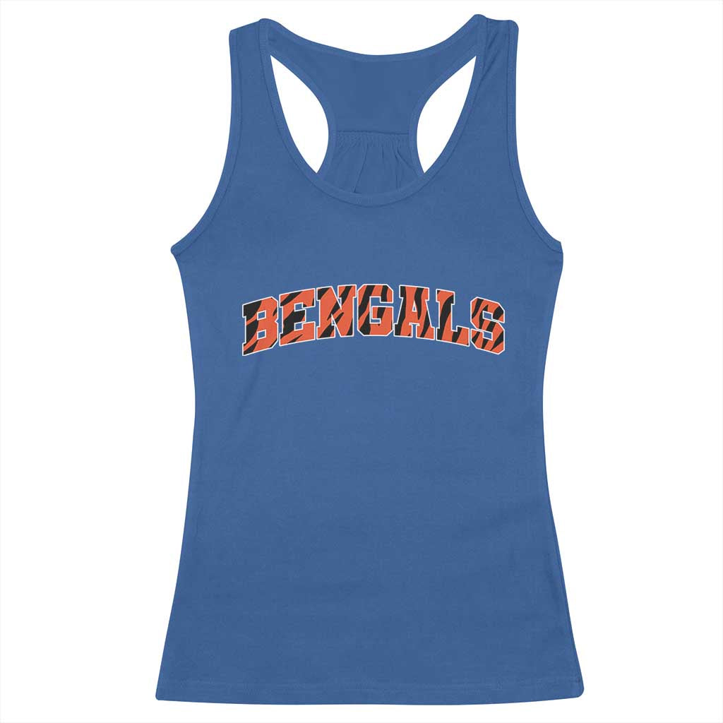 Vintage BFT Football Racerback Tank Top Retro Sports Style 80s 90s Gifts TS10 Royal Blue Print Your Wear