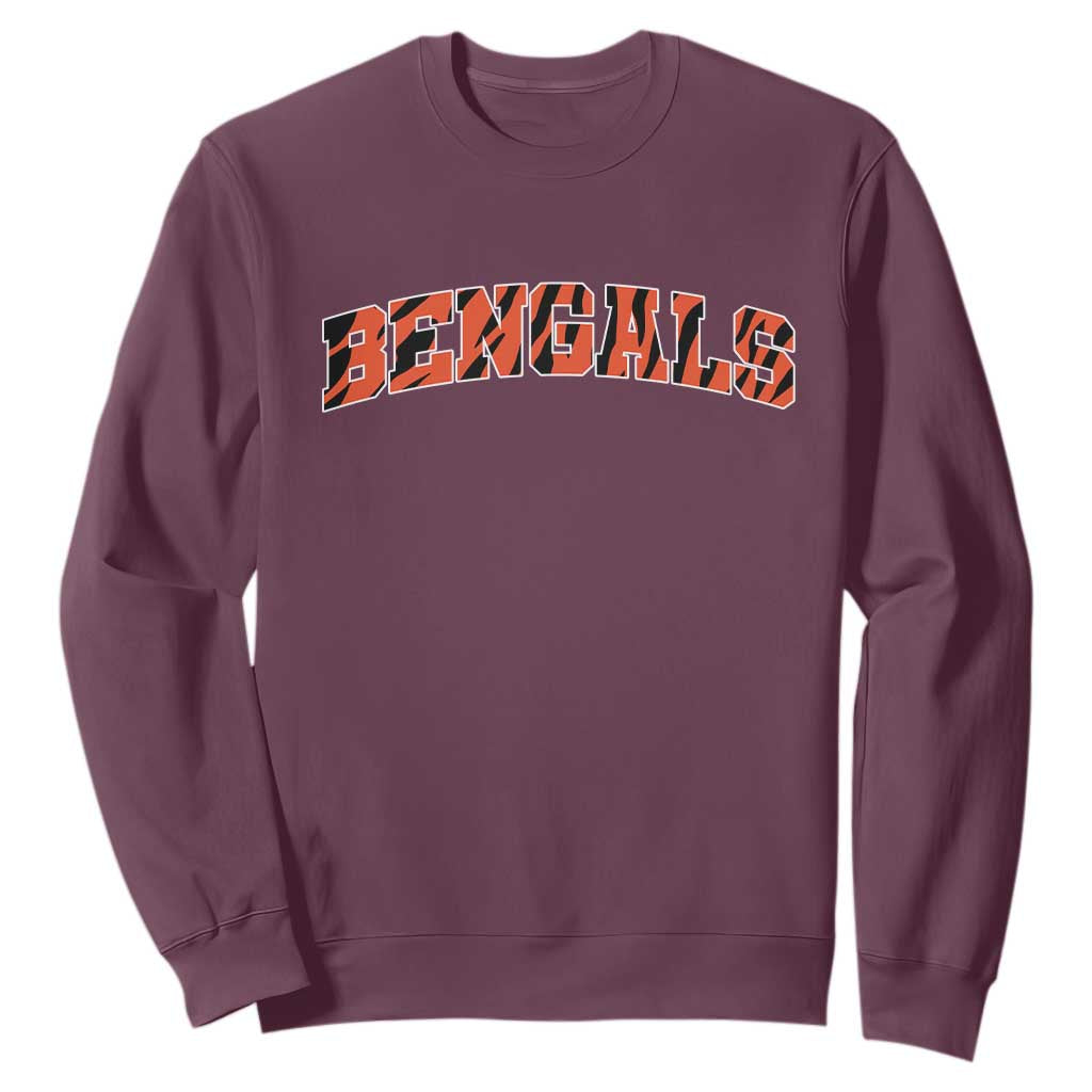 Vintage BFT Football Sweatshirt Retro Sports Style 80s 90s Gifts TS10 Maroon Print Your Wear