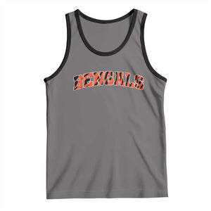 Vintage BFT Football Tank Top Retro Sports Style 80s 90s Gifts TS10 Deep Heather Black Print Your Wear